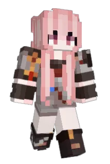 lacrymoza Minecraft avatar full body