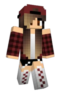 lalalapanda Minecraft avatar full body