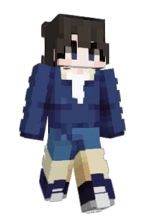langte Minecraft avatar full body