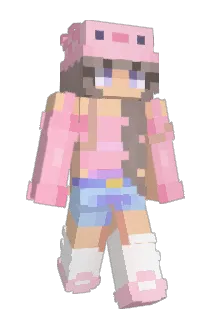 laribebi Minecraft avatar full body