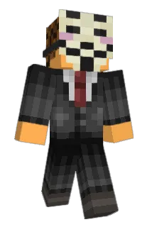 larvalgeek Minecraft avatar full body