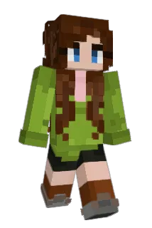lauraAD Minecraft avatar full body