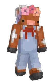 lauralikescows Minecraft avatar full body