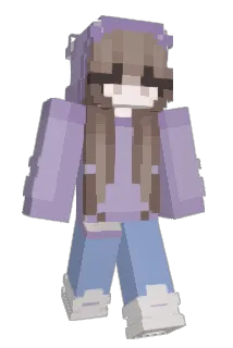 lavender_cloudz Minecraft avatar full body