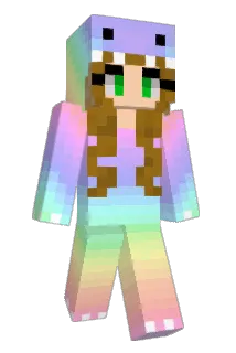 leahlash Minecraft avatar full body