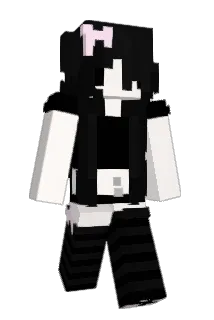 leashable Minecraft avatar full body