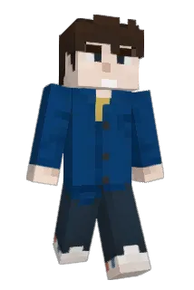 leatherwearingAA Minecraft avatar full body