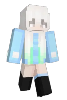 leavead Minecraft avatar full body