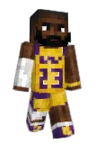 lebronyJames Minecraft avatar full body