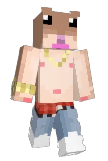leggums Minecraft avatar full body