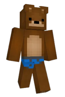 leghairs Minecraft avatar full body