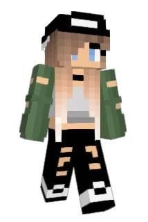lele_pons Minecraft avatar full body