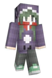 lesbianish Minecraft avatar full body