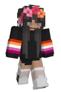 lesbore Minecraft avatar full body