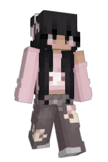 leslified Minecraft avatar full body