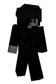 levanting Minecraft avatar full body