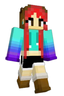 levellent Minecraft avatar full body