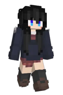 lewdact Minecraft avatar full body