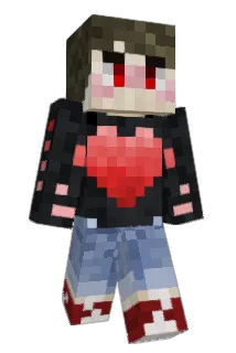 lewisphobic Minecraft avatar full body
