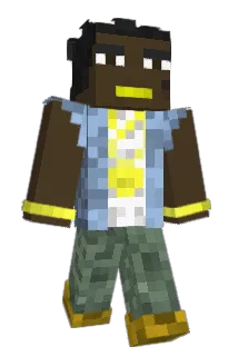 lightbald Minecraft avatar full body