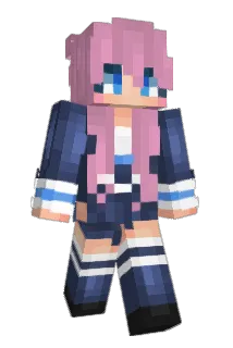 lightinside Minecraft avatar full body