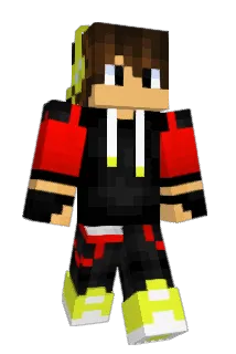 lightningMM Minecraft avatar full body