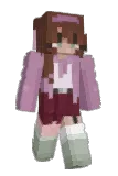 lilarosee Minecraft avatar full body