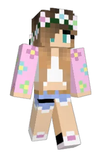 lillylop Minecraft avatar full body
