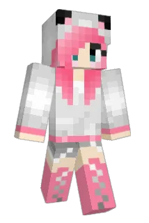 lillyluxus Minecraft avatar full body