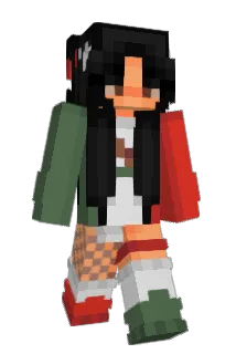 lime_es Minecraft avatar full body