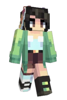 lin_syk Minecraft avatar full body