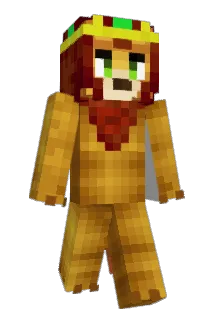 lionkingg Minecraft avatar full body