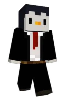 liquidpenguin Minecraft avatar full body