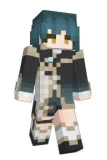 liv24 Minecraft avatar full body
