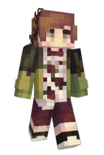 livechart Minecraft avatar full body