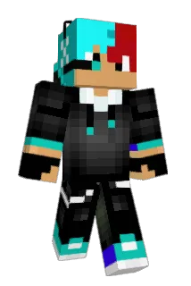 livingblue Minecraft avatar full body
