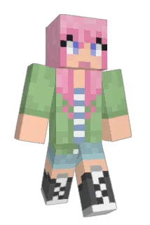 lizalee Minecraft avatar full body