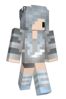 llamasupercorn Minecraft avatar full body