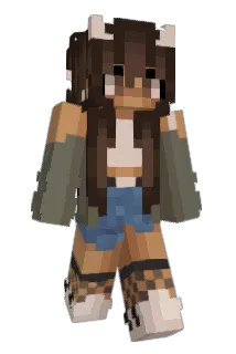 llunaetic Minecraft avatar full body