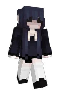 llunashii Minecraft avatar full body