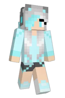 lmNanashi Minecraft avatar full body
