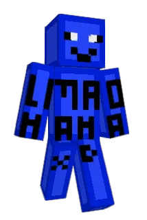 lmaohahaxd Minecraft avatar full body