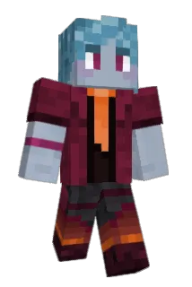 lntroverted Minecraft avatar full body