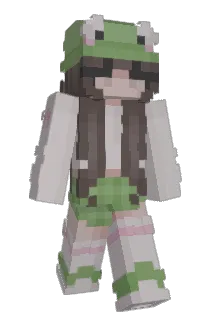 lobotomychan Minecraft avatar full body