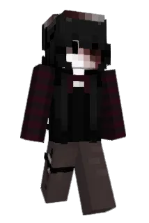 lofi80s Minecraft avatar full body