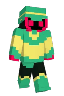 logi_red Minecraft avatar full body