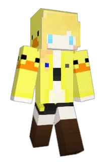 logicute Minecraft avatar full body