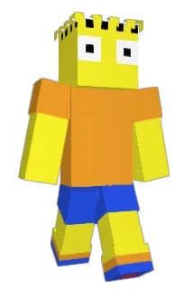 loko3rd Minecraft avatar full body
