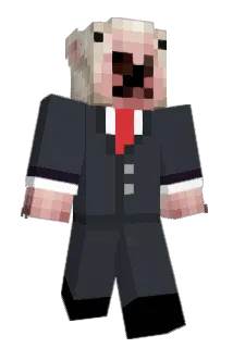 lonesomeness Minecraft avatar full body