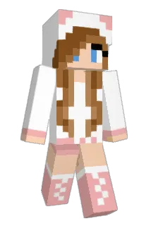 long_panda Minecraft avatar full body